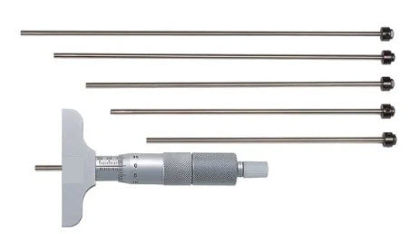 Inspec 3241-150 Depth Mic 0-150mm Graduation .01mm Base 63mm