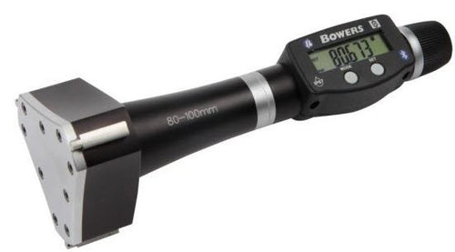 Bowers Three Point Digital Bore Gauge 80-100mm/3.14-4? XTD80M-BT