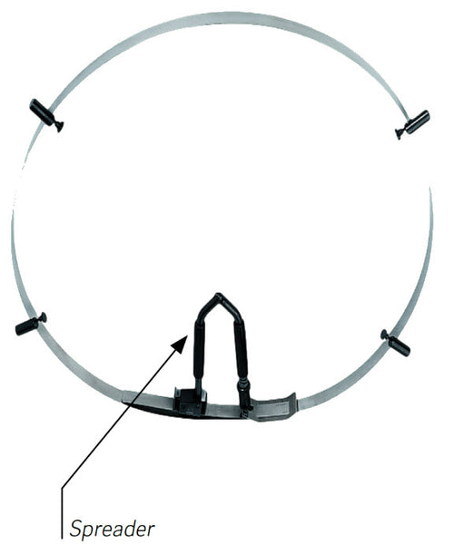 Schwenk 62300015 INSIDE CIRCUMFERENCE TAPE IUB circumference type Code range 3450 - 4720mm diameter range [mm]1100 - 1500 Type IUB4 720