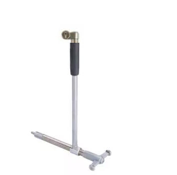 Schwenk Individual bore gauge 10800000 type SU Metric Range 100-160mm with steel pins, Without Indicator. Measuring depth 230mm, 7 anvils