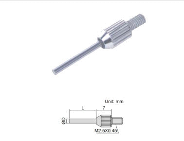 Needle Point INSIZE d=1mm, 10mm, Carbide (6282-1706)