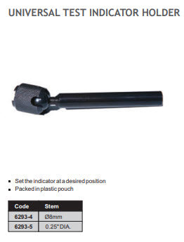 INSIZE 6293-4 Universal holder metric 8mm