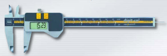 TESA DIGIT-CAL «capa µ system» 150mm/6" resolution .01mm/.0005" Number 00530080