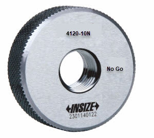 4120-10N THREAD RING GAGE, 6g, No Go, ISO 1502, M10x1.5  INSIZE EAN: 6928640341762 Brand: INSIZE