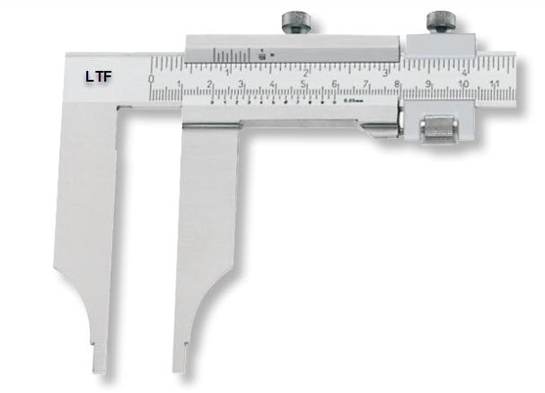 LTF P-CNA16 Vernier Caliper 150mm x .05mm graduation with fine adjustment