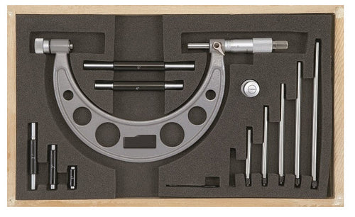 MHC 11-042 Interchangeable Micrometer 0-150mm x .01mm
