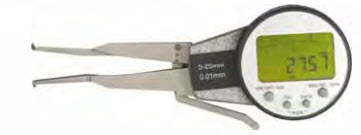 Inspec Groove Gauge 13-111 Range 5-25mm For inside groove measurement Resolution .01mm, Depth 80mm