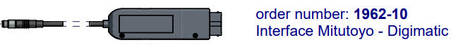 Kroeplin order number: 1962-10 Interface Mitutoyo