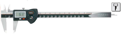 MAHR FEDERAL 4102901 Electronic Digital Caliper, 0 - 6" (0 - 150mm) Range, .0005" (.01mm) Resolution IP67