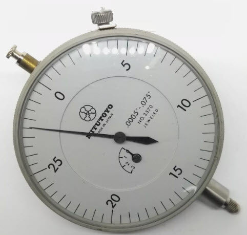 Mitutoyo 3570 DIAL INDICATOR .03/.075 0-30 .0005'