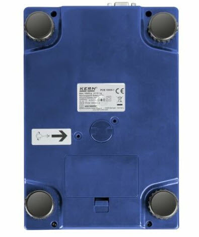 Kern PCB 2000-1 Precision balance  The standard in the laboratory, Weighing range 2000g, Resolution .1g, Pan Size 130x130mm, Linearity 	 0,2g