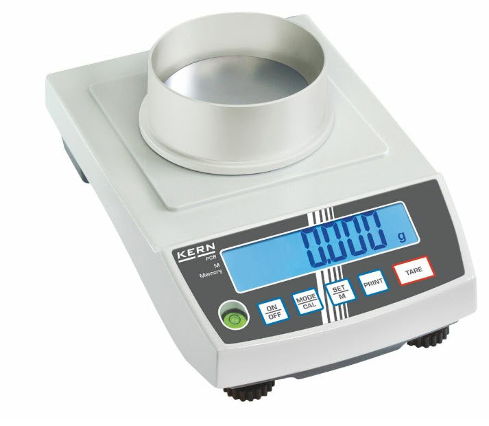Kern PCB 350-3 Precision balance PCB The standard in the laboratory, Weighing range 100g, Resolution 0.001g, Pan Size 81mm Dia, Linearity 0,005g