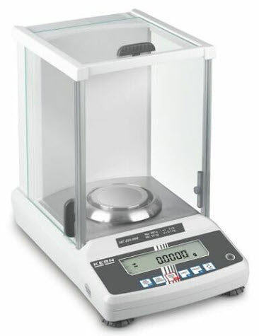Kern ABT Analytical Balance ABT 120-4NM, Range 120g, Reading 0.1mg, Pan size 80mm diameter
