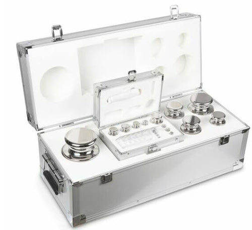 KERN® Set of weights 304-096, OIML Class E1, Nominal value 1g - 10Kg, Wire, Stainless Steel polished Article no.: 304-096