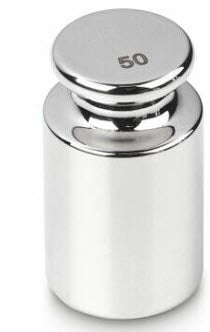 KERN® Test weight 307-06,  OIML Class E1, Nominal value 50g, Wire, Stainless Steel polished