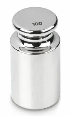 KERN® Test weight 307-07,  OIML Class E1, Nominal value 100g, Wire, Stainless Steel polished