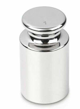 KERN® Test weight 307-11  OIML Class E1, Nominal value 1Kg, Wire, Stainless Steel polished