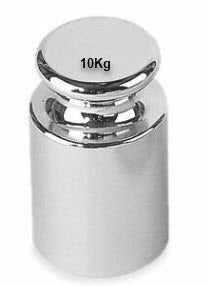 KERN® Test weight 307-14  OIML Class E1, Nominal value 10Kg, Wire, Stainless Steel polished
