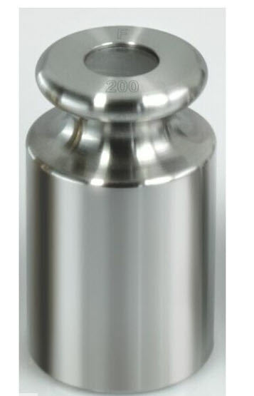 KERN® F2 Individual Weight 337-08, 200g Test weight Check weight, Stainless steel (OIML)
