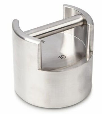 KERN® F2 Individual Weight 337-141 10Kg Test weight Check weight, Stainless steel (OIML)