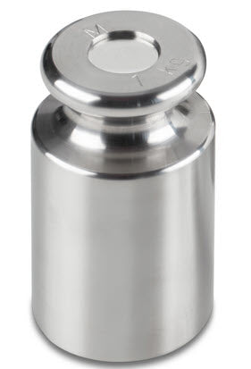 Kern M1 Individual Weights 347-11, 1Kg Milligram weights, M1, 1Kg, Platelet, stainless steel polished