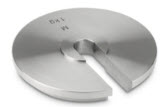 KERN® Test weight 347-117, Individual weight, OIML Class M1, 1Kg, Slot weight (Type A), stainless steel fine turned