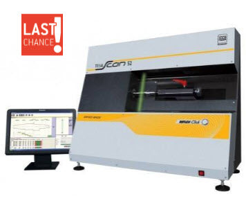 Ex-Showroom Offer: Tesa-Scan 52 Measuring span for diameters (mm) 0,5 ÷ 52 Measuring span for lengths (mm) 300, Max. perm. error for diameters (µm) 2 + D/100