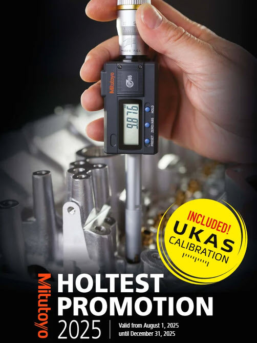 Mitutoyo 3-Point Internal Micrometer Holtest 12-16mm 368-164 with free UKAS Certificate