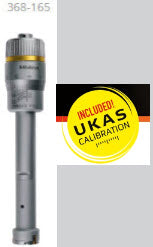 Mitutoyo 3-Point Internal Micrometer Holtest 16-20mm 368-165 with free UKAS Certificate