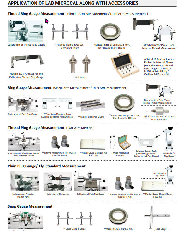 Universal Length Measuring Machine) Display : PC Based System (Granite Base Model) LMC 600