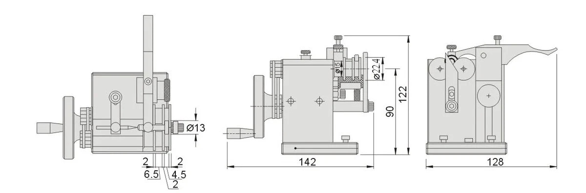 51500 Punch Grinder, cylindrical grinding from Ø 0.5 to Ø 10