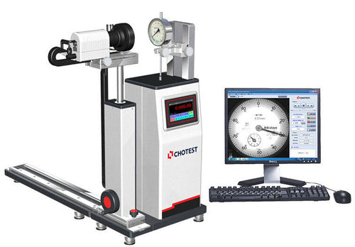Chotest Automated Dial Indicator Testing Machine SJ2620, Measuring range: 0~50mm, Resolution: 0.01µm, Repeatability 0.1µm