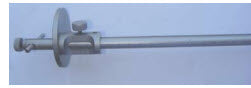 LTF Steel tracer scriber with round rod and slider 500mm
