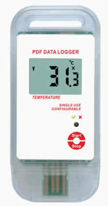 Yowexa Yxup-10d Disposable One Time Use Paperless USB Data Logger Temperature Monitoring Recorders