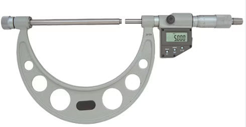 Inspec Digital Micrometer Interchangeable Anvil Inch/Metric, 0-100mm/0-4", IP54, 136-10-610