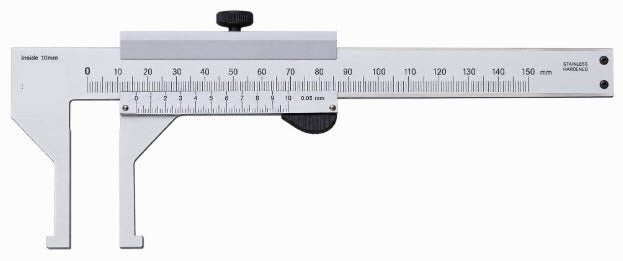 LTF Vernier Inside Caliper 10-160mm, 0,05mm, Metric 00965