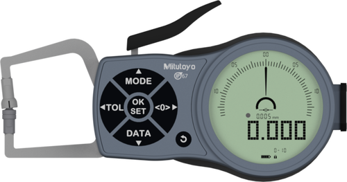 Mitutoyo External Digital Caliper Gauge 209-931, 0-10mm Disc 6mm ( Kroeplin Equivalent K110T)