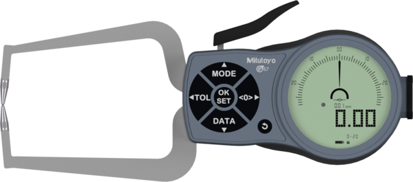 Mitutoyo External Digital Caliper Gauge 209-932 Range 0-20mm (Kroeplin equivalent K220)