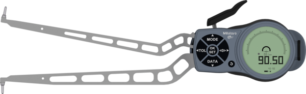 Mitutoyo Internal Digital Caliper Gauge 209-950, 40-90mm ( Kroeplin Equivalent L440)