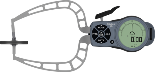 Mitutoyo External Digital Caliper Gauge 209-953, 0-30mm With Disc 50mm ( Kroeplin Equivalent K330T)