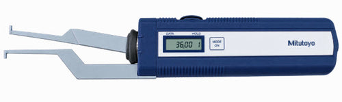 Mitutoyo 209-832 groove Gauge Range : 5-17.5mm/ .2-.69 Resolution : .0005in 0.01mm Accuracy : .0015"/0.03mm