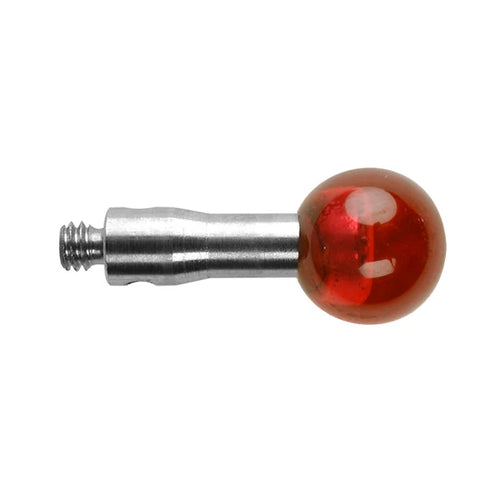 Hexagon M2-Stylus (R-8-SS-2.7-L11) 03969208 Straight stylus with M2 thread, ruby ball Ø8 mm, stainless steel stem Ø2.7 mm, length 11 mm