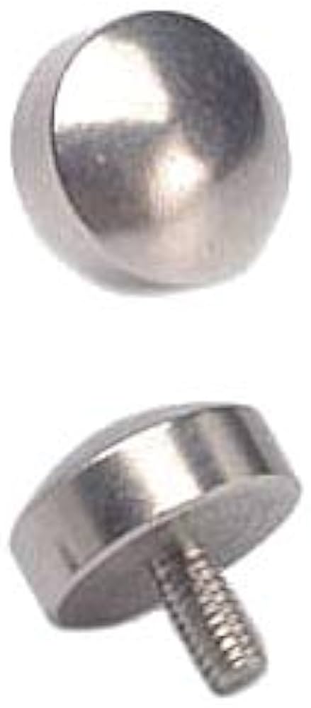Spherical Contact Point - 6282 Series (INSIZE) 6282-0503 M2.5 x .45  D=10.5mm. L=10mm Radius 10mm