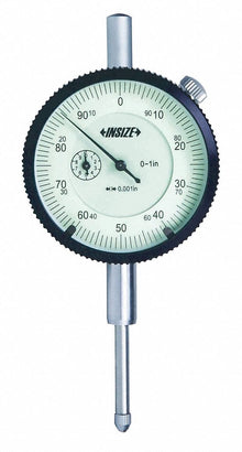 Insize 2307-1 Dial gauge 0-1" x.001" Diameter2.3" Stem 3/8"