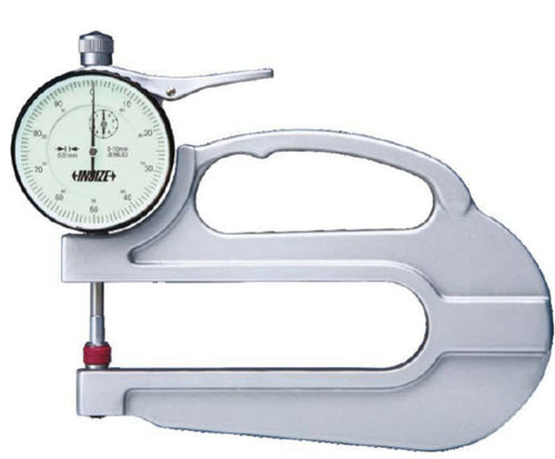 Insize Dial Indicator Thickness Gauge, 120mm Throat, 0-10mm 2365-10