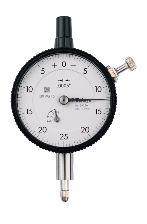 Dial Gauge, Lug Back, ANSI/AGD Type 0,125", 0,0005" 2922S
