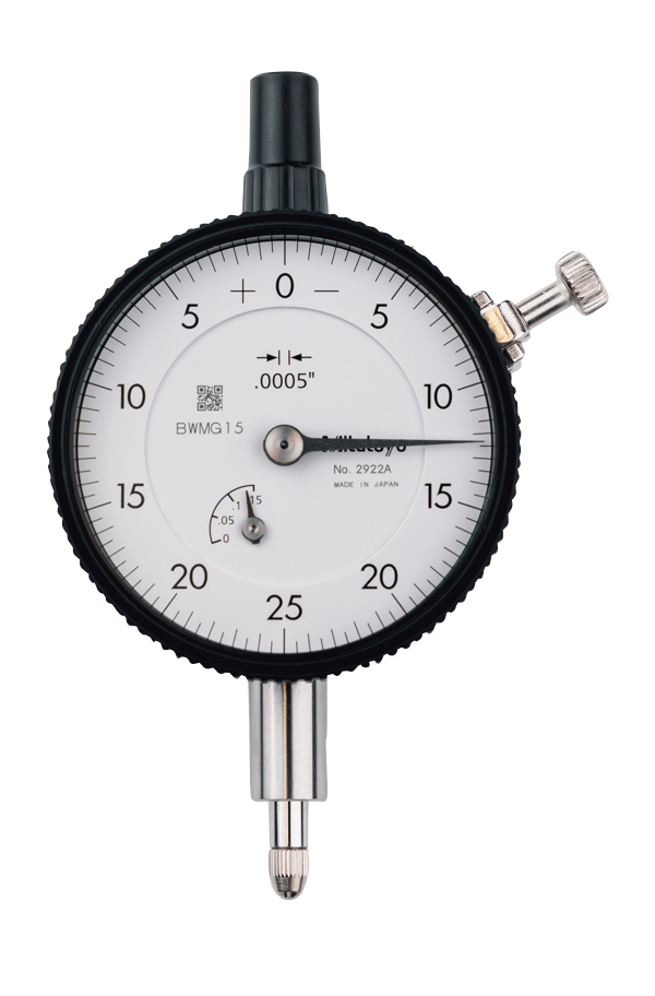 Dial Gauge, Lug Back, ANSI/AGD Type 0,125", 0,0005" 2922A