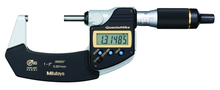 Mitutoyo 293-281-30 Digital Micrometer QuantuMike IP65 Inch/Metric, 25-50mm/1-2" with Output