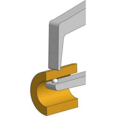 Mitutoyo External Digital groove Caliper Gauge C0R15S range 0 – 0.59 inch