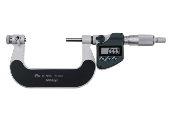 Mitutoyo Digital Screw Thread Micrometer IP65 Inch/Metric, 50-75mm 326